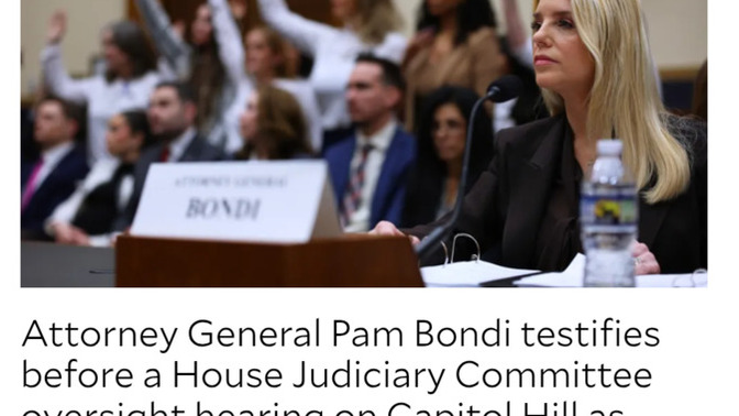 Why won't AG Bondi apologize to the Epstein survivors whose names were exposed in the files?