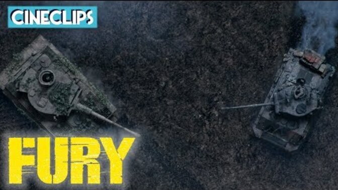 What is the most unrealistic aspect of the Tiger Scene from Fury?