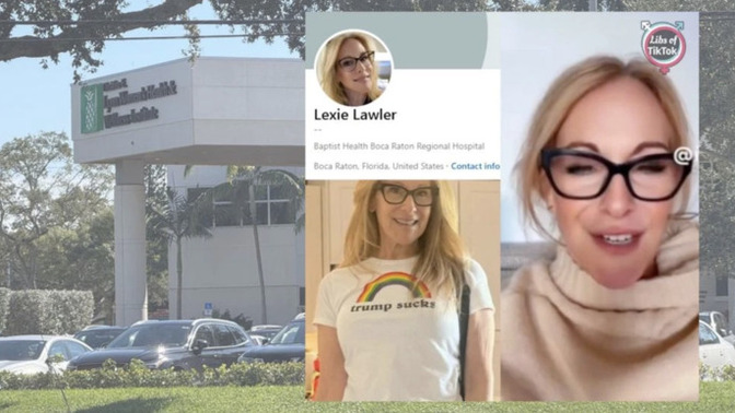 What do you think of the nurses in Florida getting fired because they threatened people whose politics differ from theirs on TikTok?