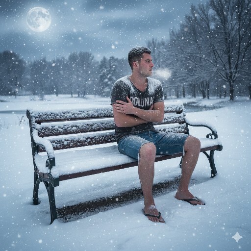 If a stork had brought me the last outfit you bought when I was freezing to death, what would I have been wearing?