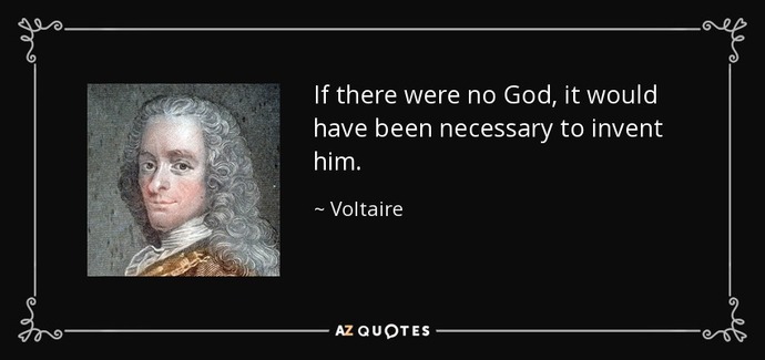 Is God merely a human invention?