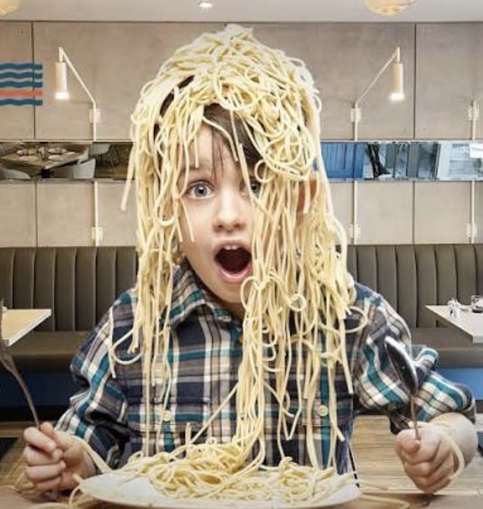 Spaghetti Hair