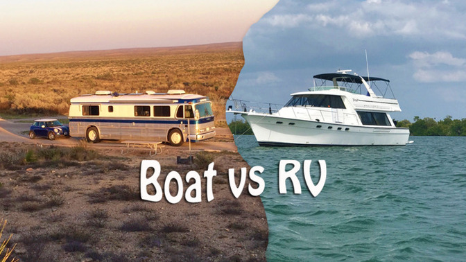 Living in a caravan vs living on a yacht. Which one would you choose and why?
