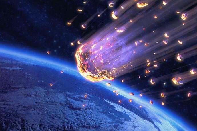What would you do if a meteor is comming right toward your city?