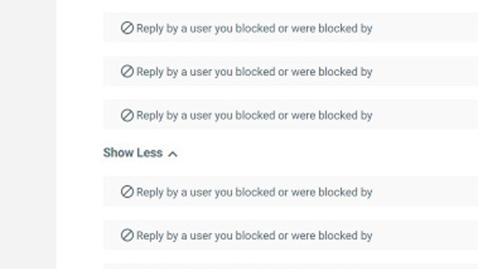 Why did I block Random?