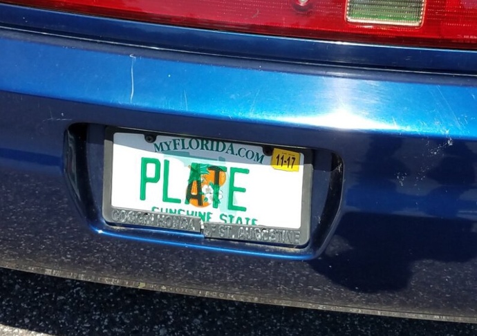 Do you have a vanity license plate?