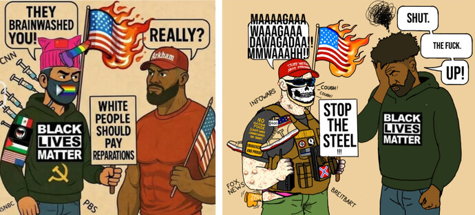 Do you know the difference between Trump and Jim Jones?
