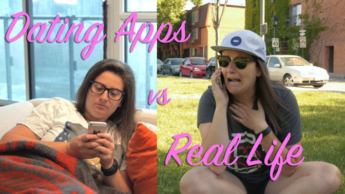Is there less competition in real life than on dating apps?