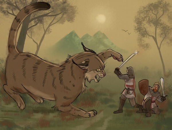 If a 50 foot giant told you he was scared of a kitten would you find that kinda ridiculous?