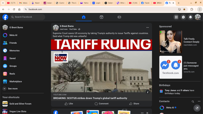 Supreme Court rules Trumps Tariffs unlawful, does this save America and economy?