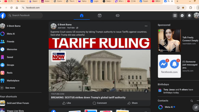 Supreme Court rules Trump's Tariffs unlawful, does this save America and economy?