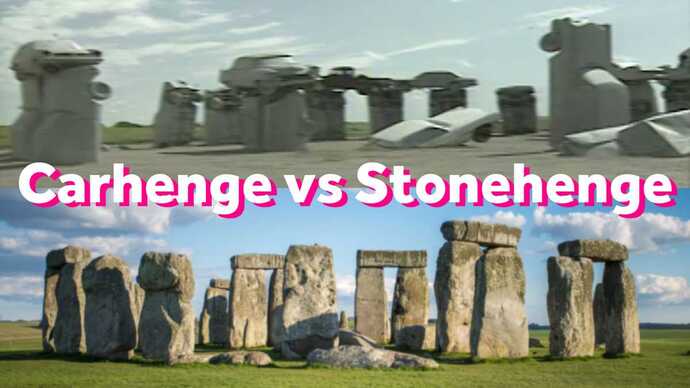 Stonehenge or Carhenge?