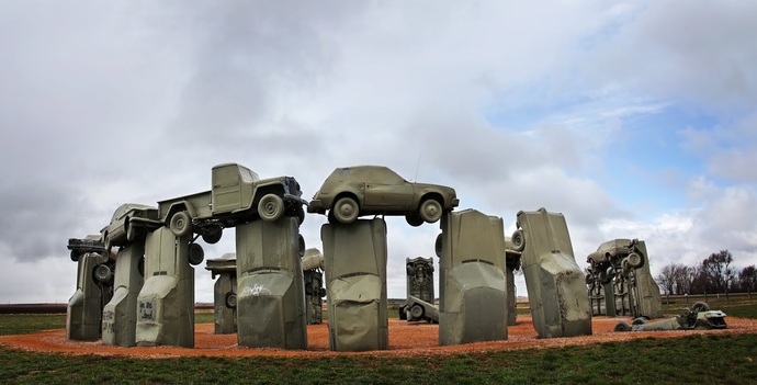 Stonehenge or Carhenge?