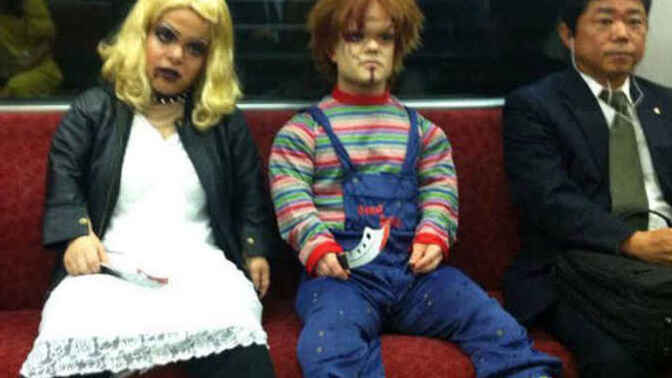 Would you tell these people to move over so you can sit down?