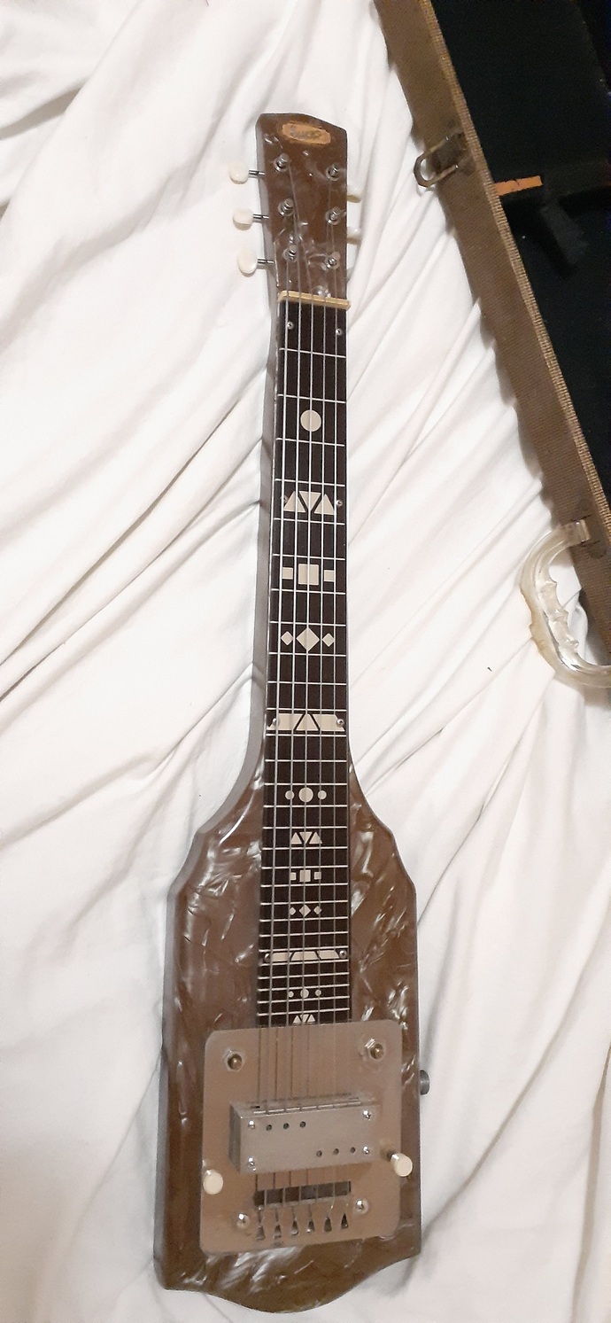 Do you like the sound of a lap steel guitar?