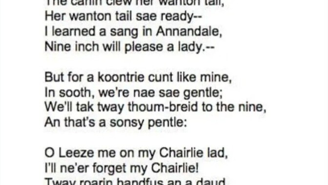 Do you understand Scots?