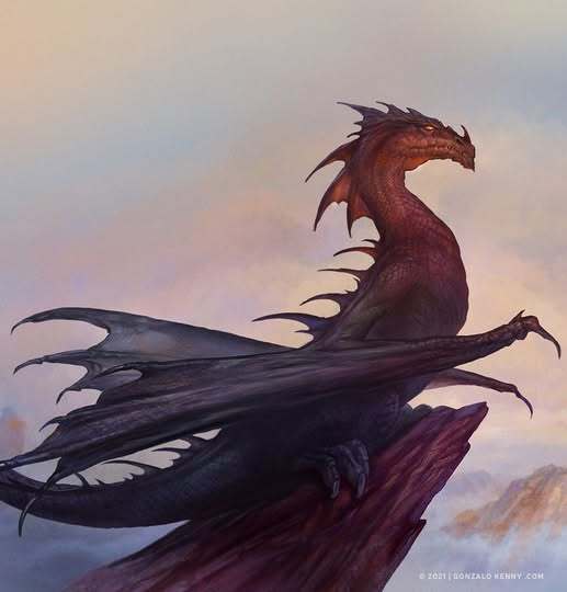 What do you think this Dragon is thinking about?