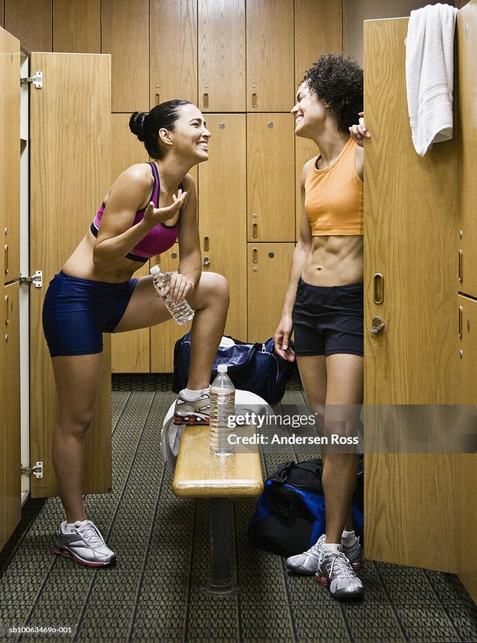 Is it true that women are more insecure undressing in locker rooms?