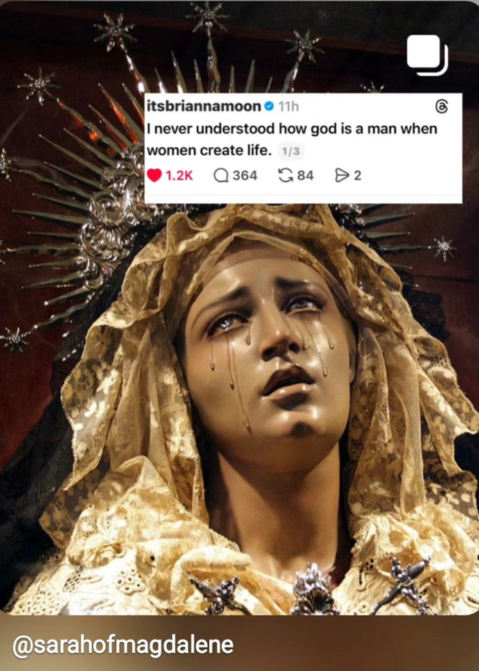 What proof is there to support the idea that God is a man?