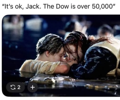 The DOW is UNDER 50,000. Now what?