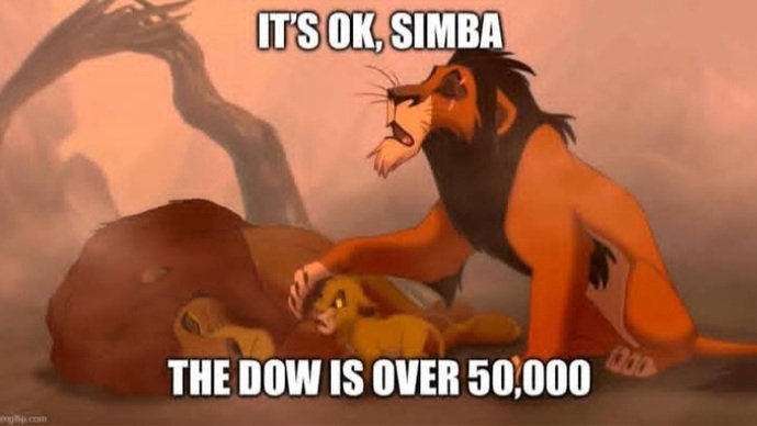 The DOW is UNDER 50,000. Now what?