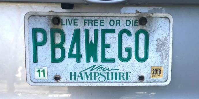 Should the state have revoked this man's license plate?