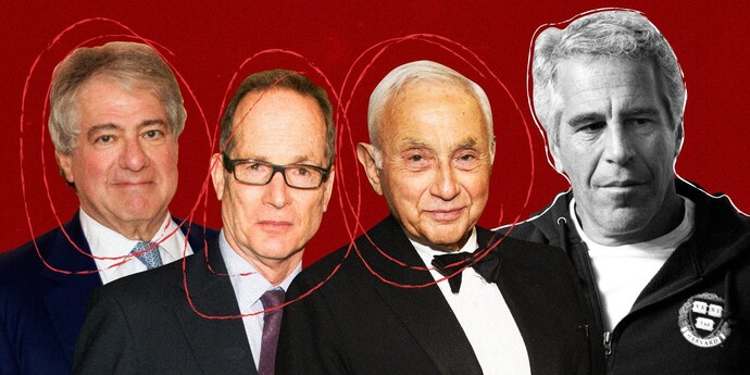 What do you think about the Epstein associates such as Les Wexner, Leon Black, Marc Rowan, Alan Dershowitz, Glenn Dubin, and Jes Staley?