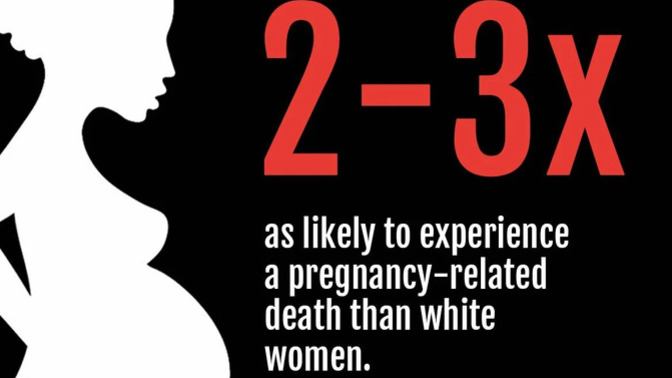 Black Women are more likely to suffer a pregnancy related death than White Women. Racism or Obesity/Diabetes.. ?