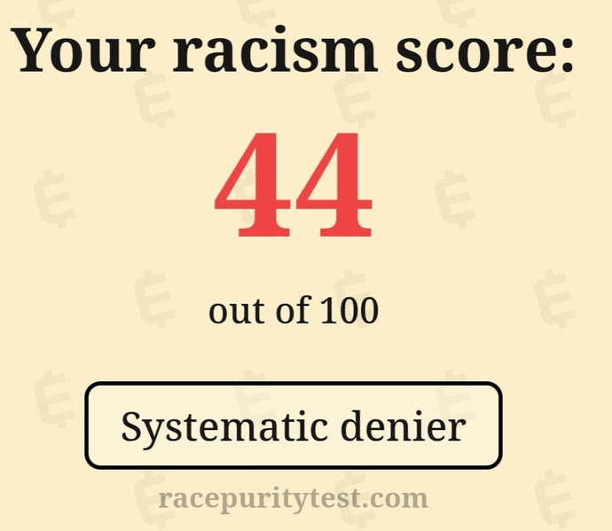What Was Your Score On This Racism Assessment Test?