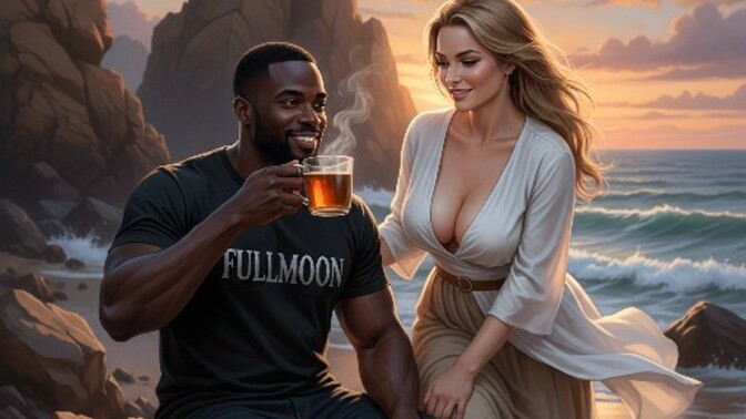 Do women prefer black men more?
