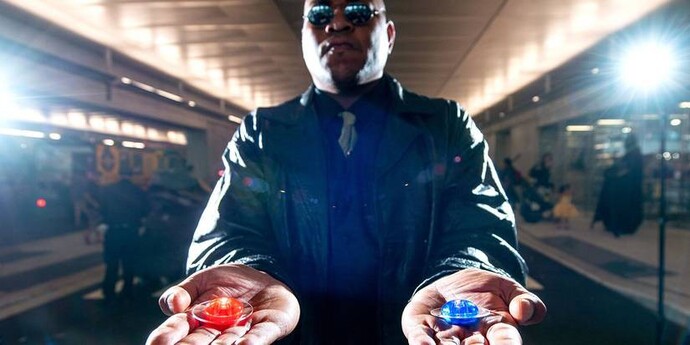 If given the opportunity will you want to stay in the Matrix and keep your blindfold on, or will you want to know the full hard truth?