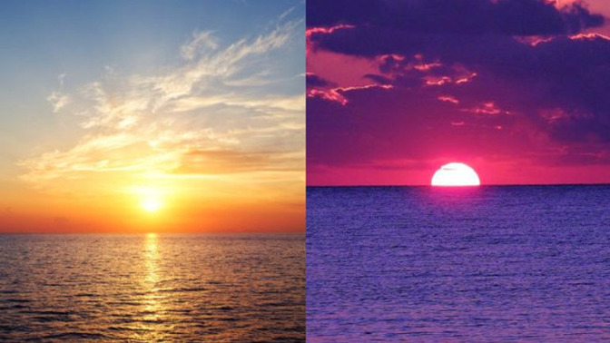 Sunrise vs Sunset. Which one do you choose and why?