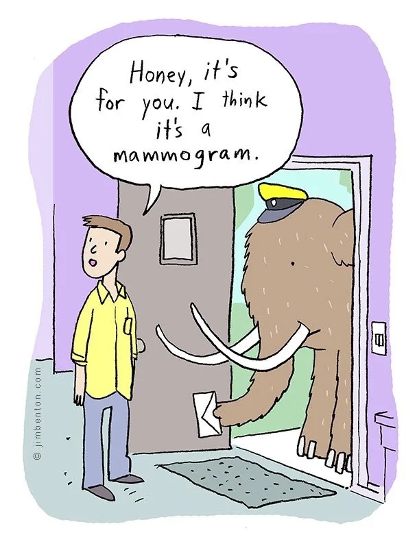 When was your last mammogram?