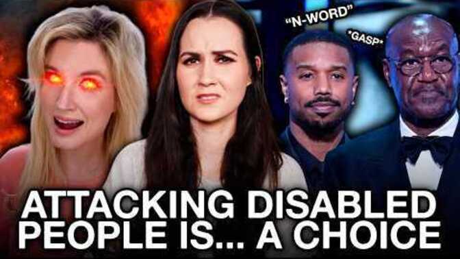 What do you think of leftists attacking people with Tourette Syndrome Over something that was said at the BAFTA Awards?