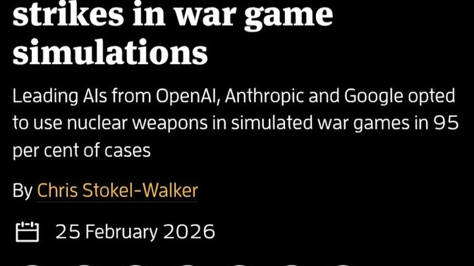 Is it time to give AI total control of our nuclear weapons?