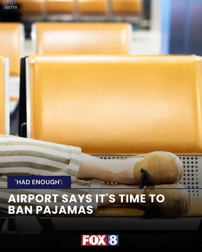 Is it okay to wear pajamas on a plane?