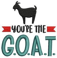 Are you the GOAT or a goat?