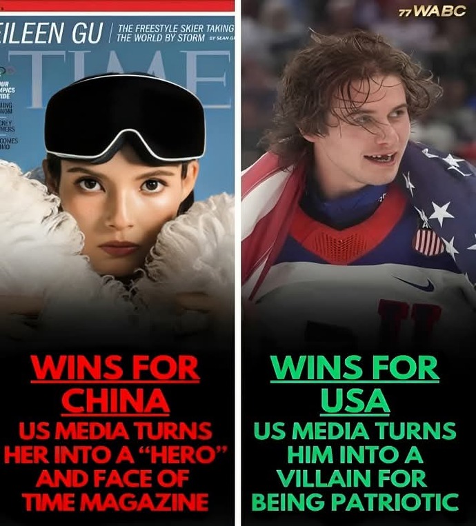 Why are Liberals celebrating foreign athletes victories & hating US winners at the Winter Olympics?