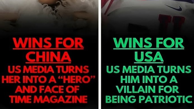 Why are Liberals celebrating foreign athletes victories & hating US winners at the Winter Olympics?