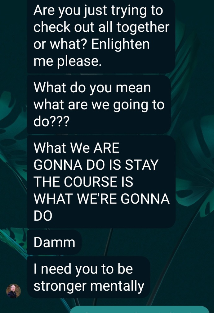 Boyfriend of 3 years has been acting like this suddenly? Why do you all think?