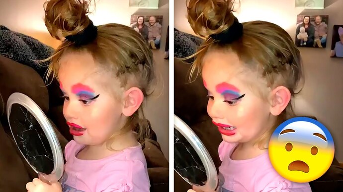 Should very young girls be allowed to wear make up, and if so, beginning at about what age and what make up?