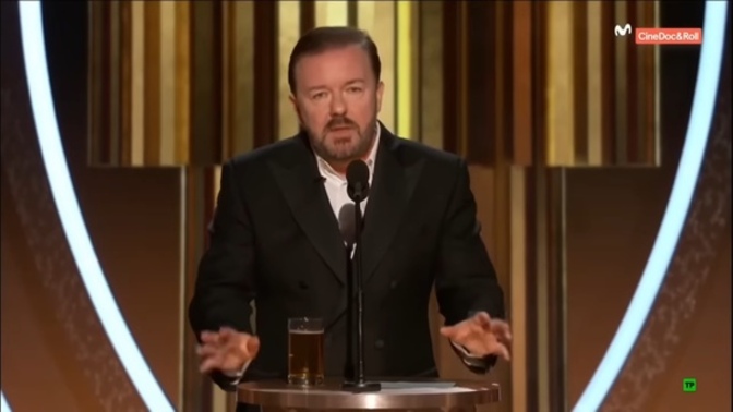 Should Ricky Gervais be the only person to host Hollyweird awards shows until the end of time?