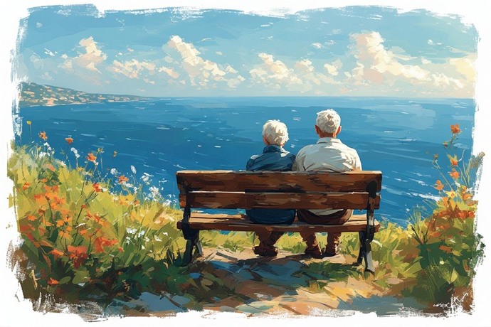 Do you think younger people should learn from older people and take things slower in life, and enjoy the moment?