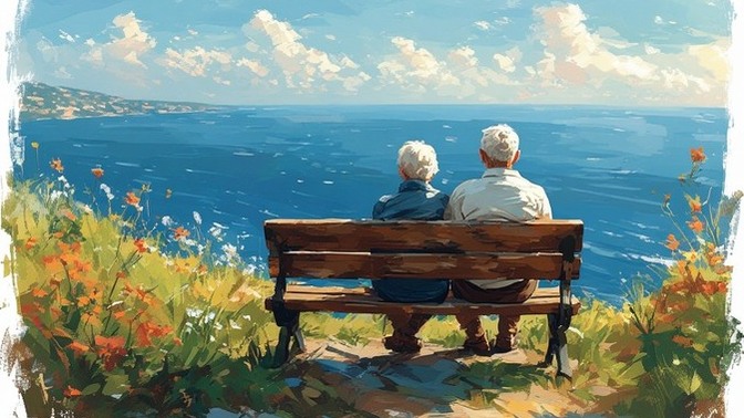 Do you think younger people should learn from older people and take things slower in life, and enjoy the moment?