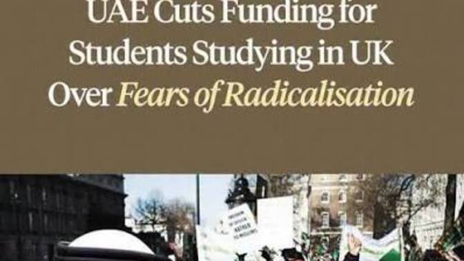 UAE bans its students from attending colleges in Britain because of concerns over students being radicalised by MUSLIM Extremists. Has Britain fallen?