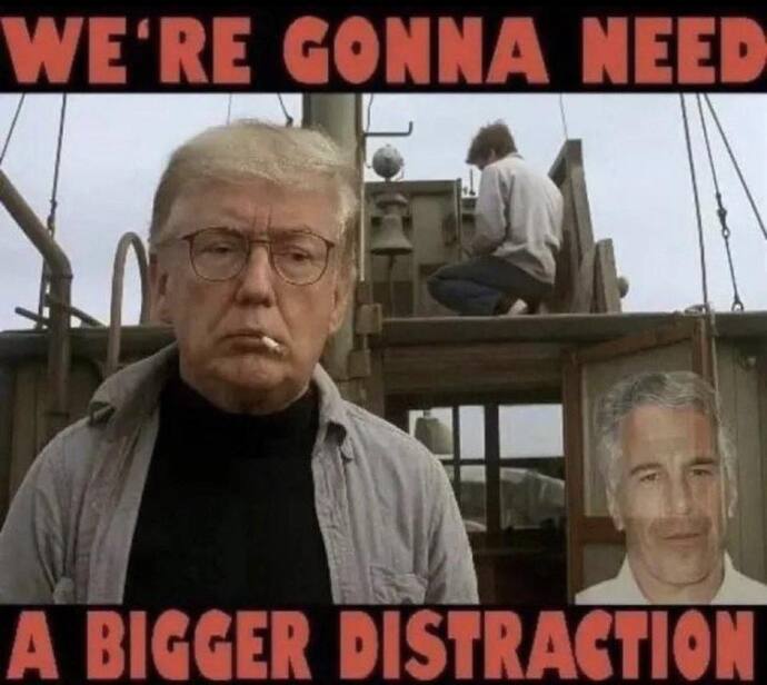 Do you think the new war in Iran will successfully distract from the Epstein Files?