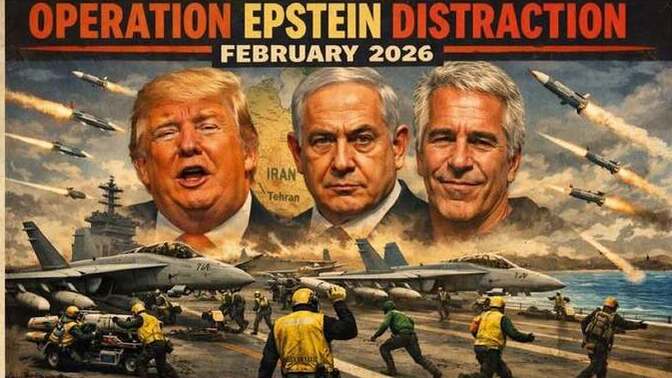 Do you think the new war in Iran will successfully distract from the Epstein Files?
