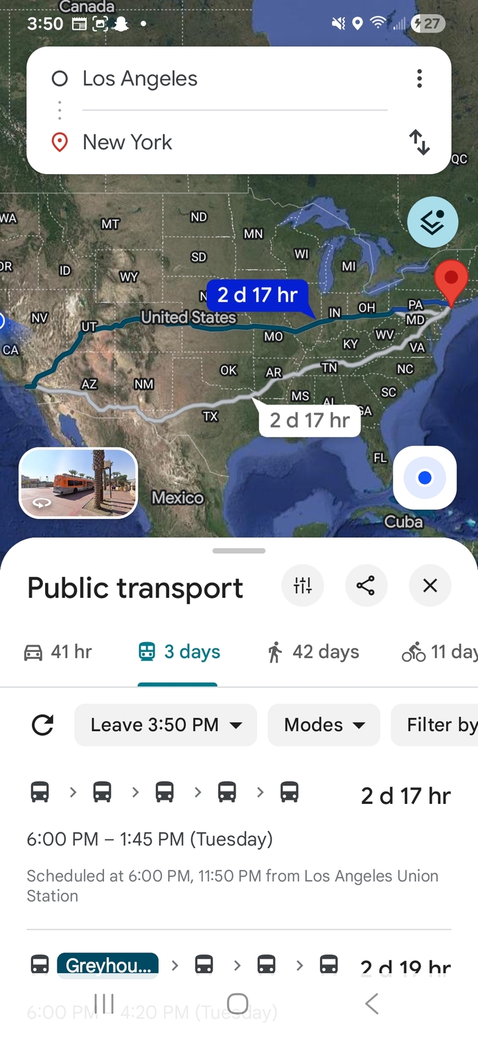 When travelling, How do you measure distance?