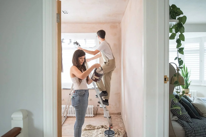 Have you ever done any renovations or other household work with your partner? What was the project?