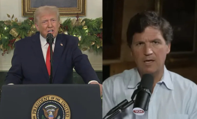 Do you agree with Tucker Carlson that Trumps attack on Iran is disgusting and evil?